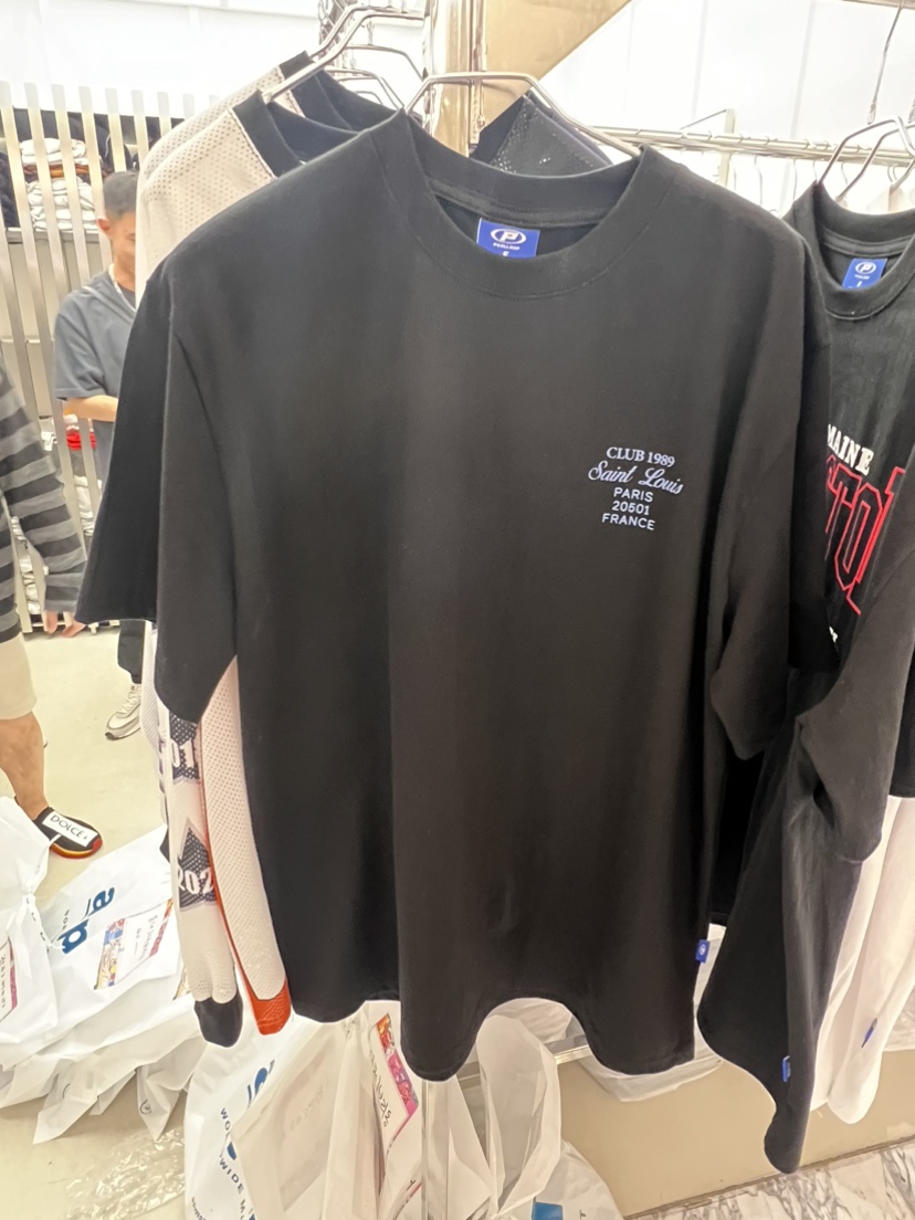 POOL LOOP直郵韓國代購女裝新品推薦職業熱賣24春夏休閑T恤POOL LOOPT恤圖色3