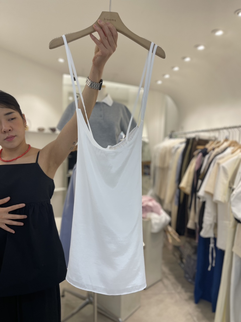 cornerbloom/3rooms韓國直郵女裝新品推薦人氣24春夏吊帶背心THE SUIT BAR吊帶/背心圖色1