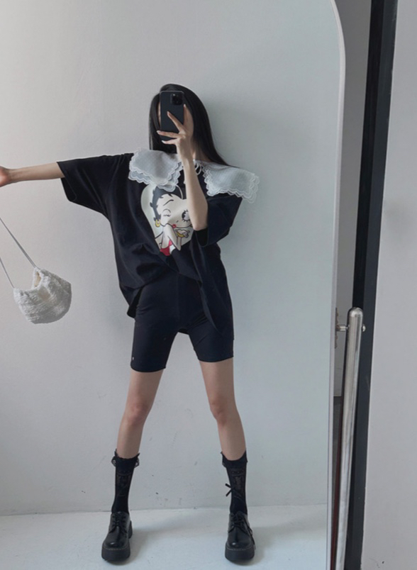 HAMMER SELECT韓國直郵東大門實拍女裝新款職業真品休閑假領La Bloom假領