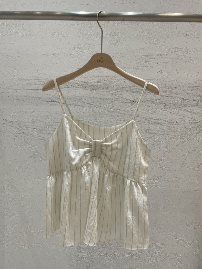 Magie韓國直郵女裝新品推薦真品時尚人氣熱賣24春夏吊帶背心VI A吊帶/背心