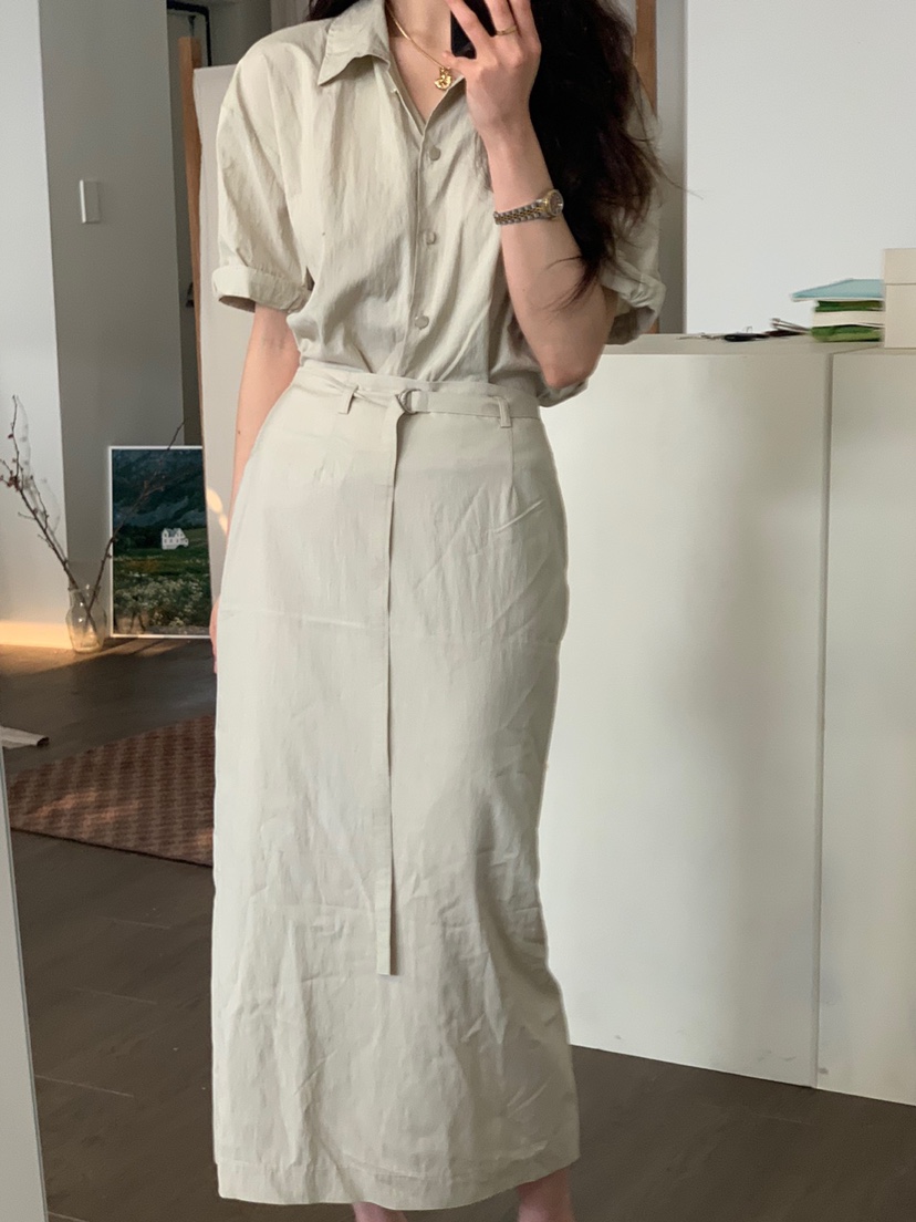 Sendtwo韓國直郵女裝新品真品24春夏職業人氣推薦襯衫蕾絲衫SENDTWO襯衫/蕾絲衫