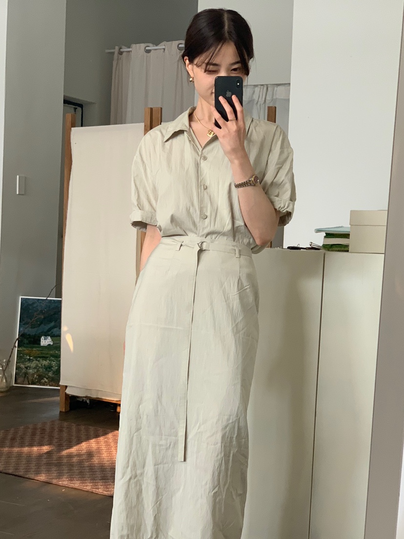 Sendtwo韓國直郵女裝新品真品24春夏職業人氣推薦襯衫蕾絲衫SENDTWO襯衫/蕾絲衫