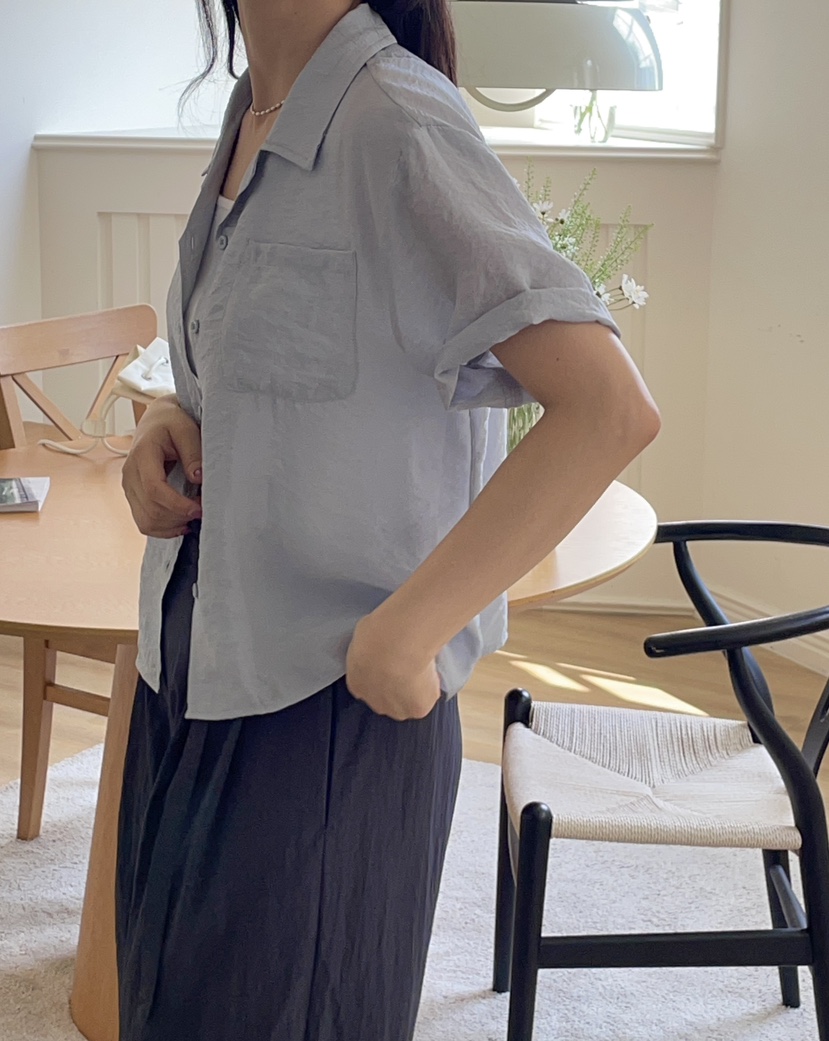 Sendtwo韓國直郵女裝新款真品人氣熱賣時尚休閑職業襯衫蕾絲衫SENDTWO襯衫/蕾絲衫
