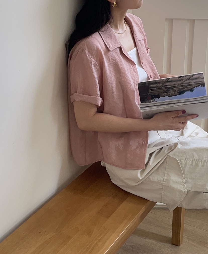 Sendtwo韓國直郵女裝新款真品人氣熱賣時尚休閑職業襯衫蕾絲衫SENDTWO襯衫/蕾絲衫
