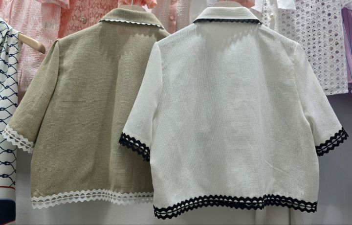 SUGAR韓國直郵東大門代購女裝新品24春夏職業人氣真品夾克SUGAR夾克