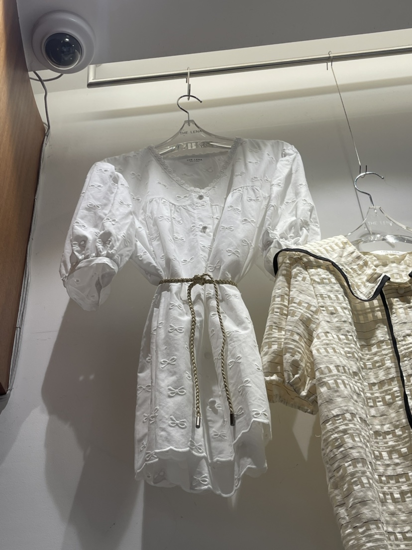 THE LENA韓國直郵女裝新款時尚休閑職業熱賣真品襯衫蕾絲衫NWEOL襯衫/蕾絲衫圖色2