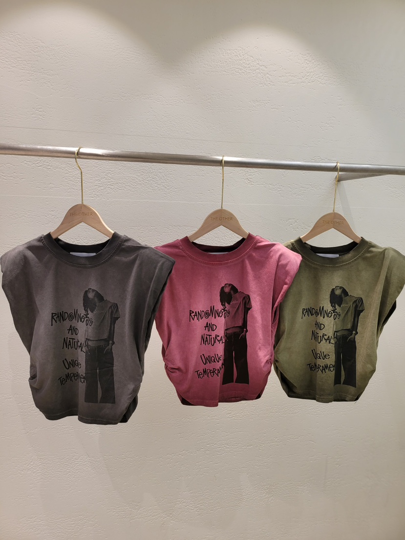 THE OTHER直郵韓國代購女裝新款24春夏休閑真品吊帶背心THE OTHER吊帶/背心