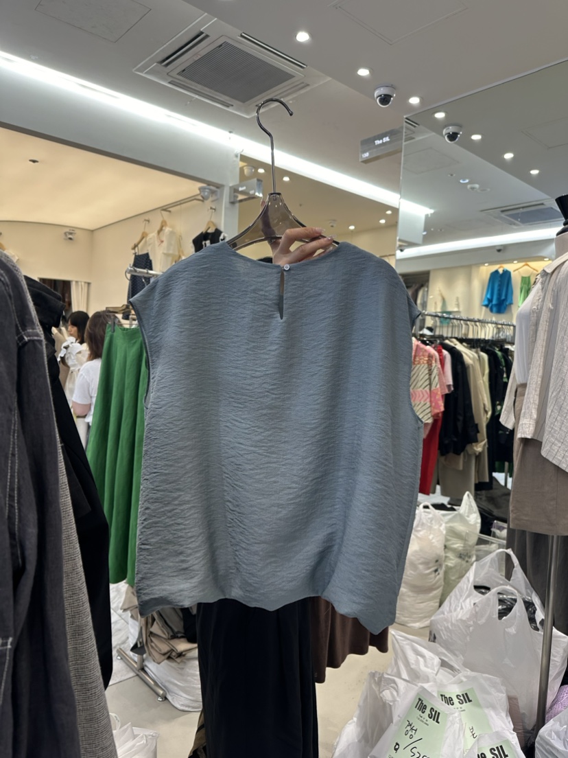 THE SIL韓國直郵東大門代購女裝新品人氣休閑熱賣襯衫蕾絲衫THE SIL/1 2ILLY襯衫/蕾絲衫