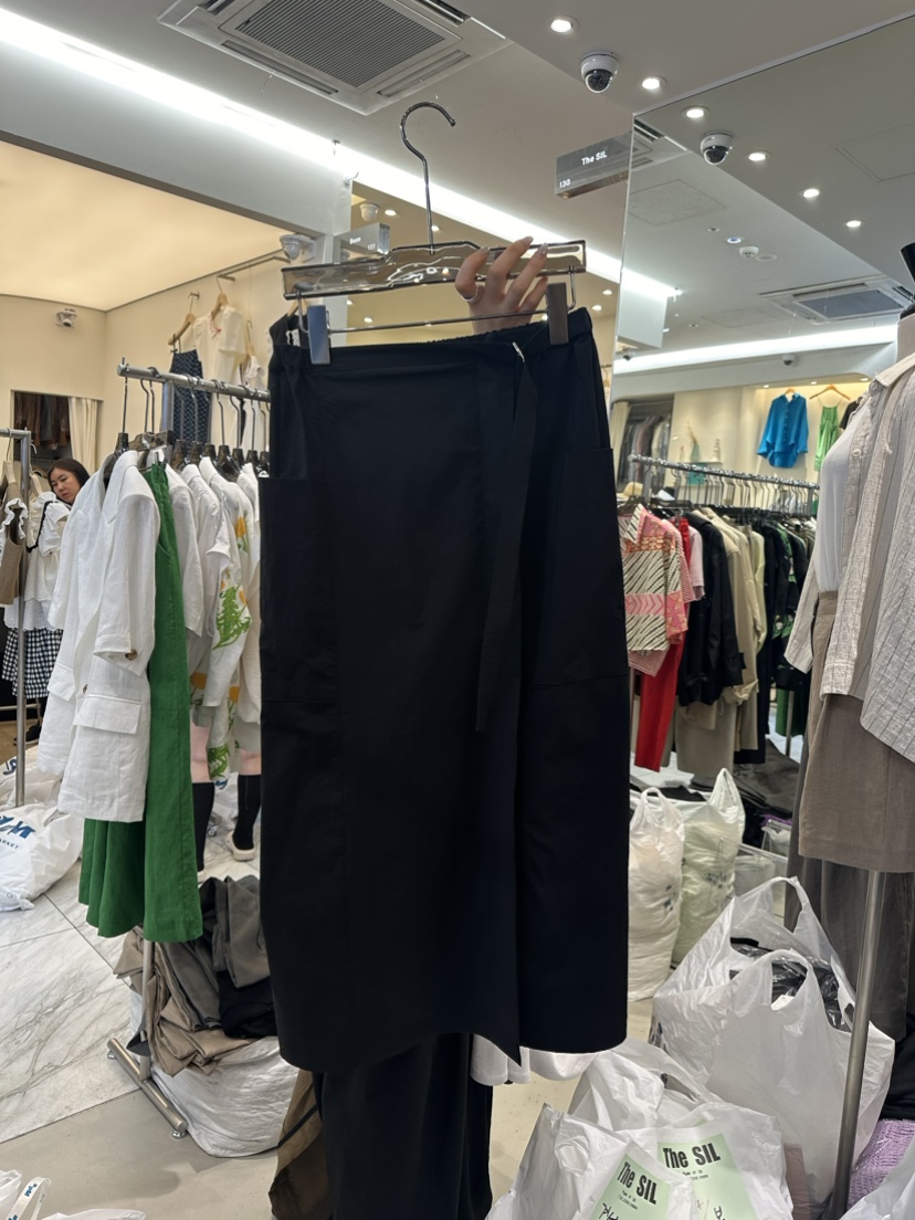 THE SIL韓國直郵東大門實拍女裝新品推薦半身裙中短裙腰帶THE SIL/1 2ILLY半身裙/中短裙圖色2