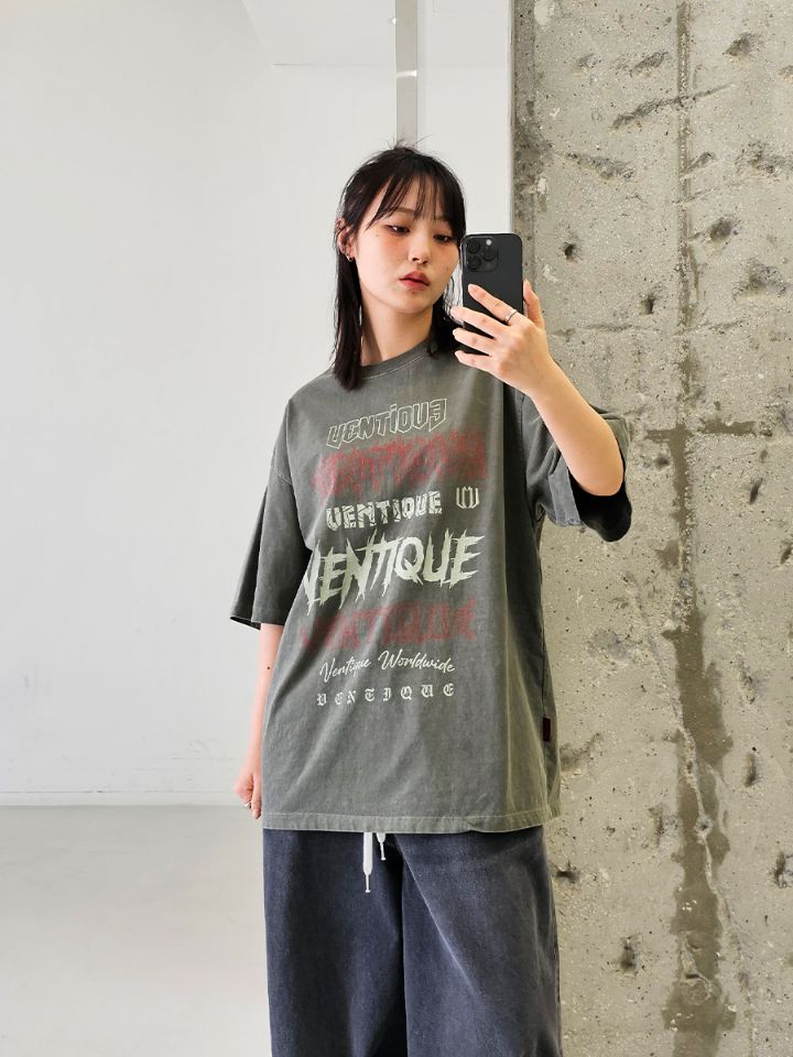 VENTIQUE韓國直郵女裝新款時尚24春夏休閑人氣真品熱賣T恤VENTIQUET恤