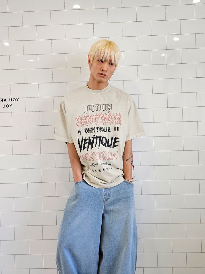 VENTIQUE韓國直郵女裝新款時尚24春夏休閑人氣真品熱賣T恤VENTIQUET恤