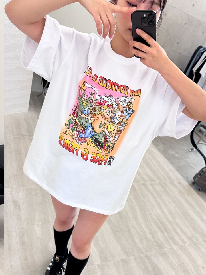 VENTIQUE韓國直郵東大門實拍女裝新款休閑24春夏人氣時尚T恤VENTIQUE-男裝T恤