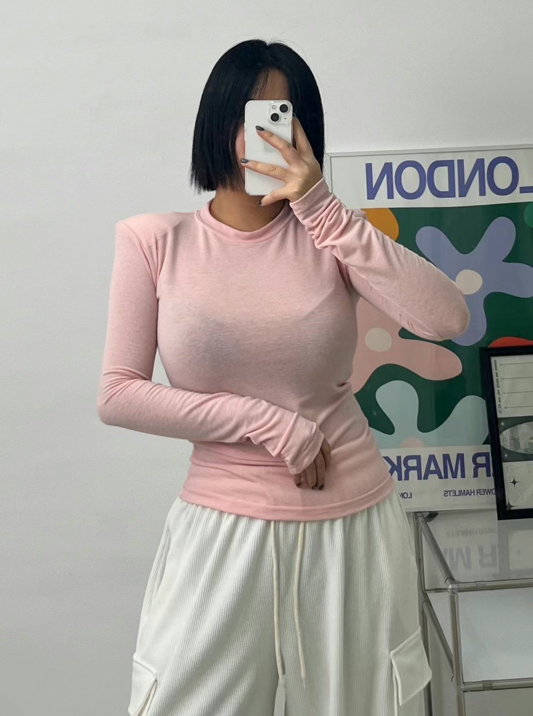 HHOLIC韓國直郵女裝新品人氣24春夏時尚真品熱賣推薦長袖T恤HHOLIC長袖T恤