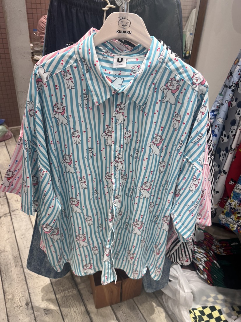 KKUKKU直郵韓國代購女裝新品時尚真品職業24春夏襯衫蕾絲衫KKUKKU-男裝襯衫/蕾絲衫