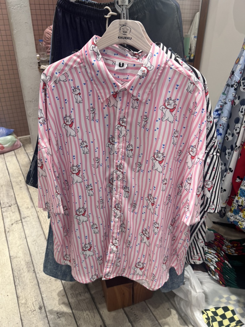 KKUKKU直郵韓國代購女裝新品時尚真品職業24春夏襯衫蕾絲衫KKUKKU-男裝襯衫/蕾絲衫圖色2
