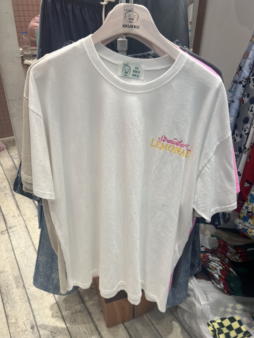 KKUKKU韓國直郵東大門代購女裝新品真品熱賣職業人氣24春夏T恤KKUKKU-男裝T恤