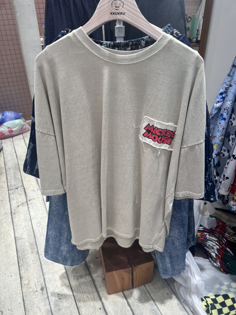 KKUKKU直郵韓國代購女裝新品職業24春夏休閑時尚推薦真品T恤KKUKKU-男裝T恤圖色4