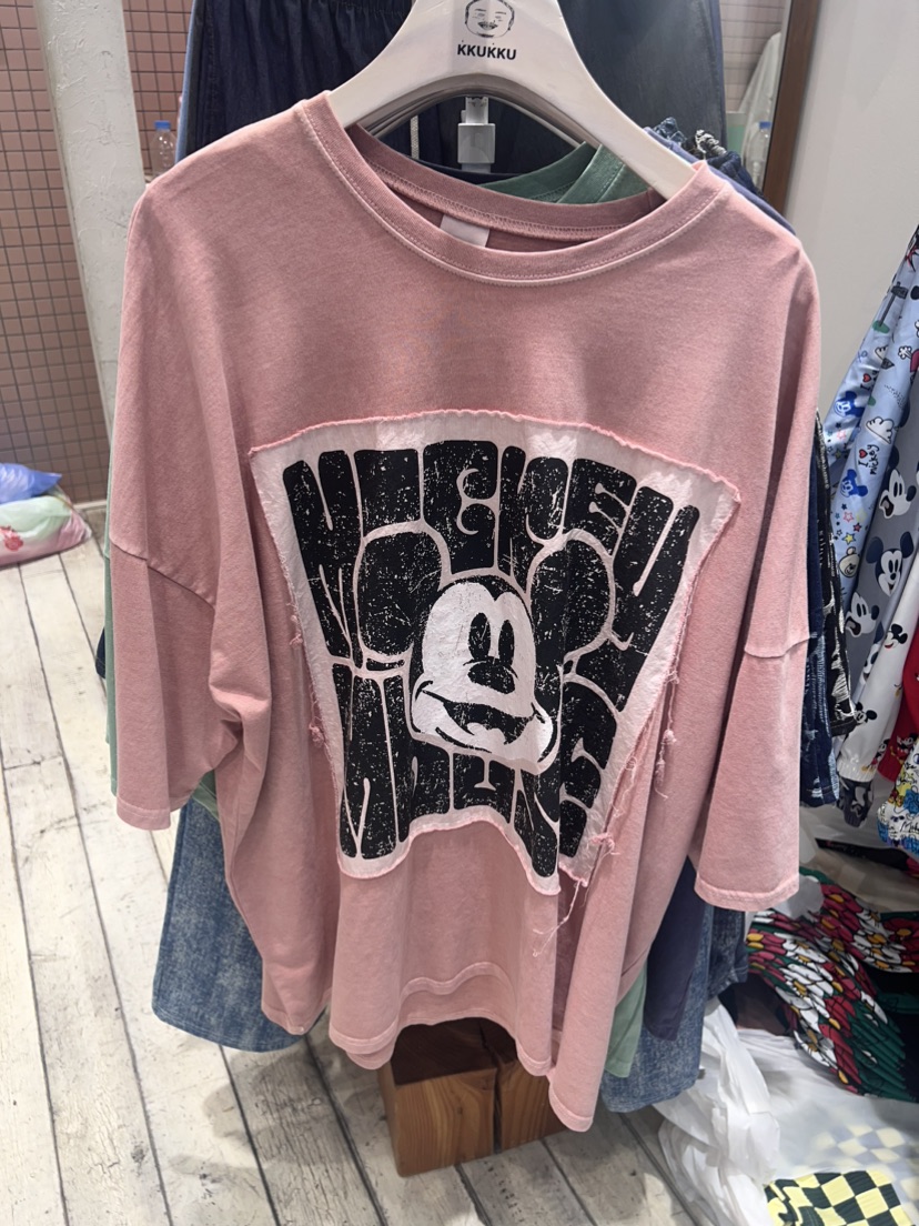 KKUKKU直郵韓國代購女裝新品時尚真品職業24春夏休閑熱賣T恤KKUKKU-男裝T恤圖色2