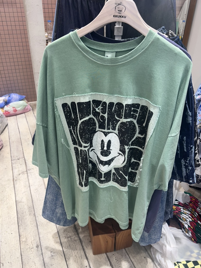 KKUKKU直郵韓國代購女裝新品時尚真品職業24春夏休閑熱賣T恤KKUKKU-男裝T恤圖色3