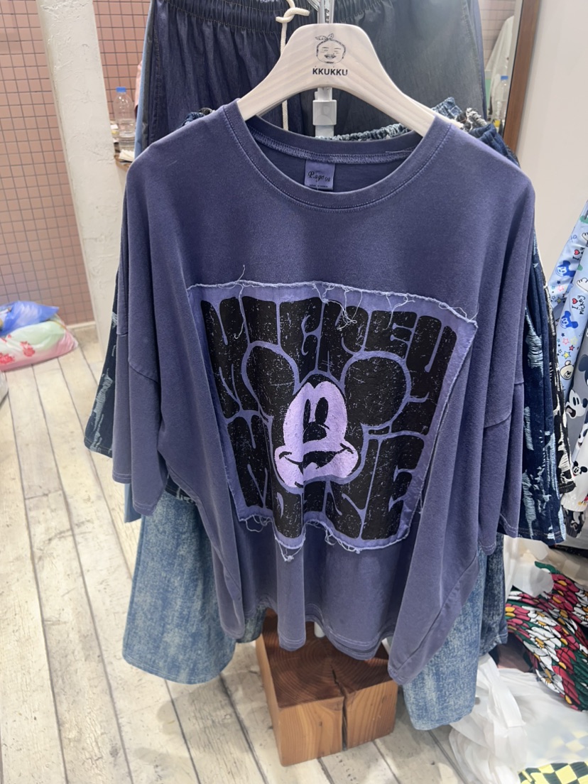 KKUKKU直郵韓國代購女裝新品時尚真品職業24春夏休閑熱賣T恤KKUKKU-男裝T恤圖色4