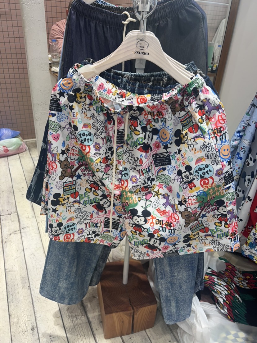 KKUKKU韓國直郵女裝新品職業推薦時尚休閑24春夏熱賣短褲KKUKKU-男裝短褲圖色3