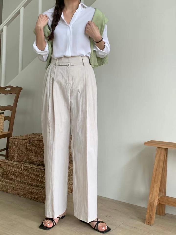 NOON韓國直郵東大門代購女裝新款推薦職業休閑熱賣時尚休閑褲NOON休閑褲