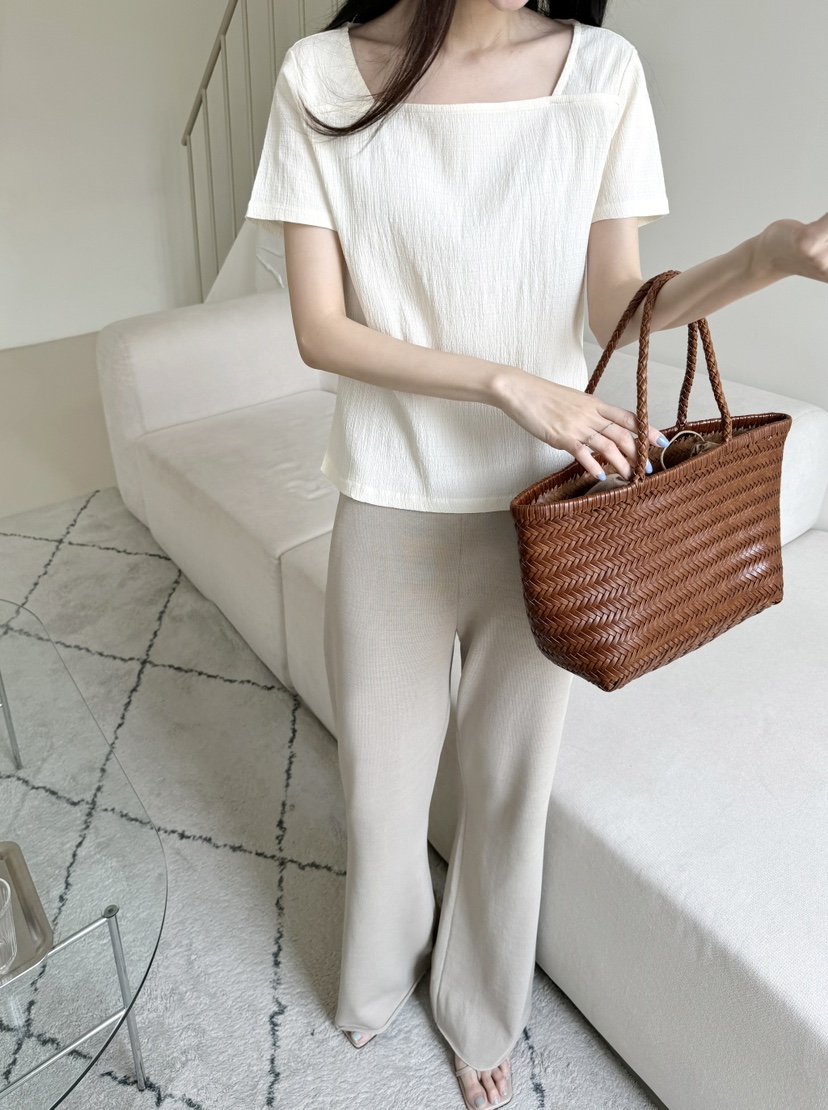 The any韓國直郵東大門代購女裝新款職業推薦24春夏襯衫蕾絲衫MEMOIRE襯衫/蕾絲衫