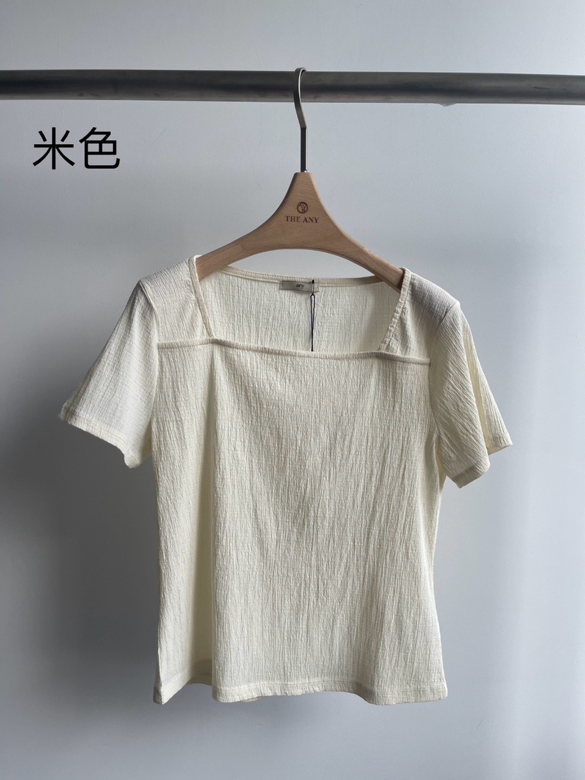 The any韓國直郵東大門代購女裝新款職業推薦24春夏襯衫蕾絲衫MEMOIRE襯衫/蕾絲衫