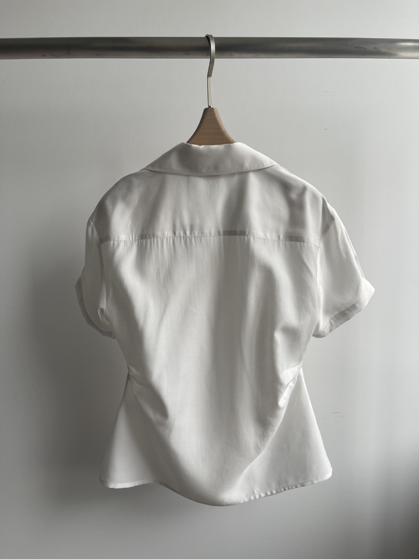 The any韓國直郵東大門實拍女裝新品職業24春夏襯衫蕾絲衫MEMOIRE襯衫/蕾絲衫