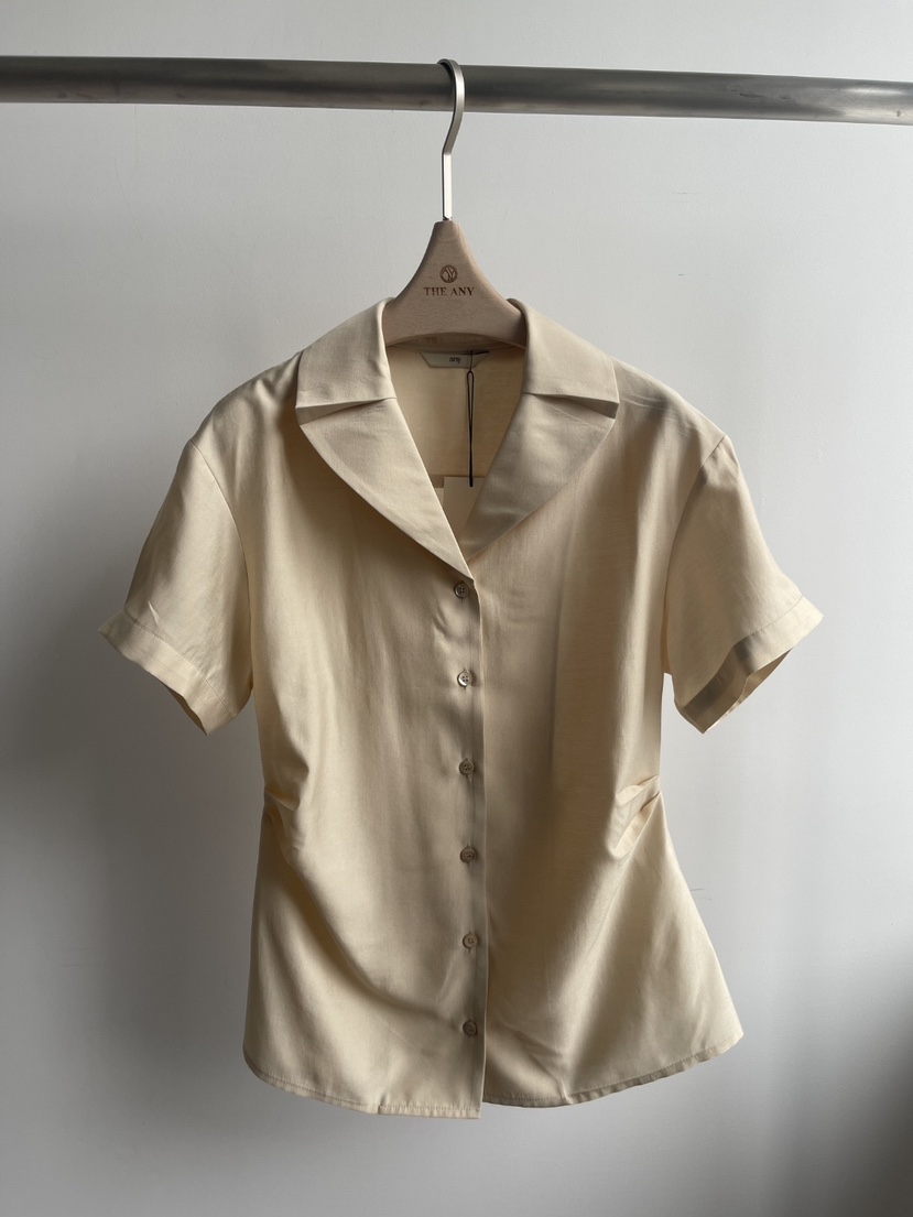 The any韓國直郵東大門實拍女裝新品職業24春夏襯衫蕾絲衫MEMOIRE襯衫/蕾絲衫圖色2