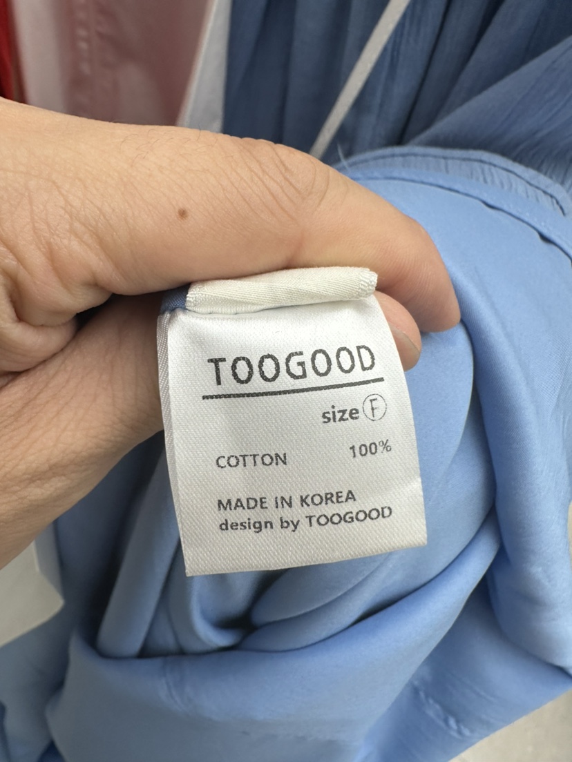 TOOGOOD韓國直郵東大門代購女裝新款人氣熱賣24春夏連衣裙TOOGOOD連衣裙