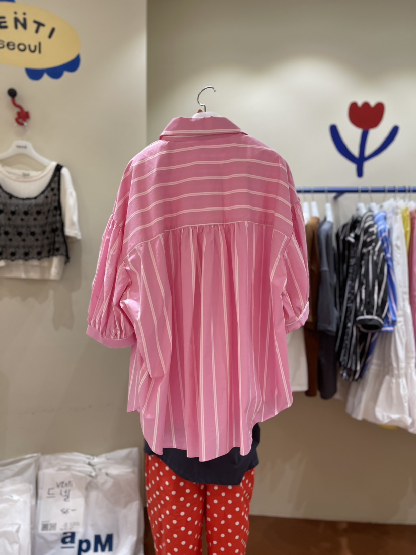 Venti韓國直郵女裝新品人氣真品熱賣職業24春夏襯衫蕾絲衫VENTI襯衫/蕾絲衫