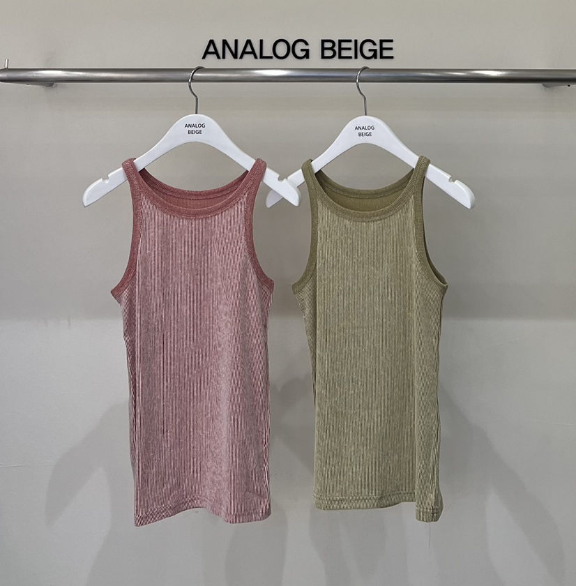 ANGLOG BEIGE韓國直郵東大門實拍女裝新品24春夏吊帶背心ANGLOG BEIGE吊帶/背心