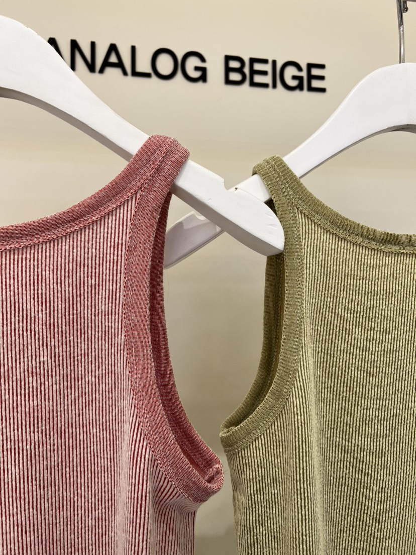 ANGLOG BEIGE韓國直郵東大門實拍女裝新品24春夏吊帶背心ANGLOG BEIGE吊帶/背心