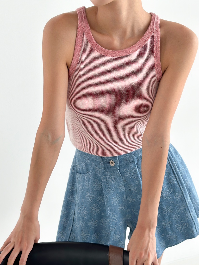 ANGLOG BEIGE韓國直郵東大門實拍女裝新品24春夏吊帶背心ANGLOG BEIGE吊帶/背心