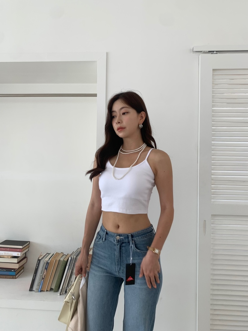 BANI BLUBH直郵韓國代購女裝新款人氣真品休閑24春夏吊帶背心BANI BLUSH吊帶/背心