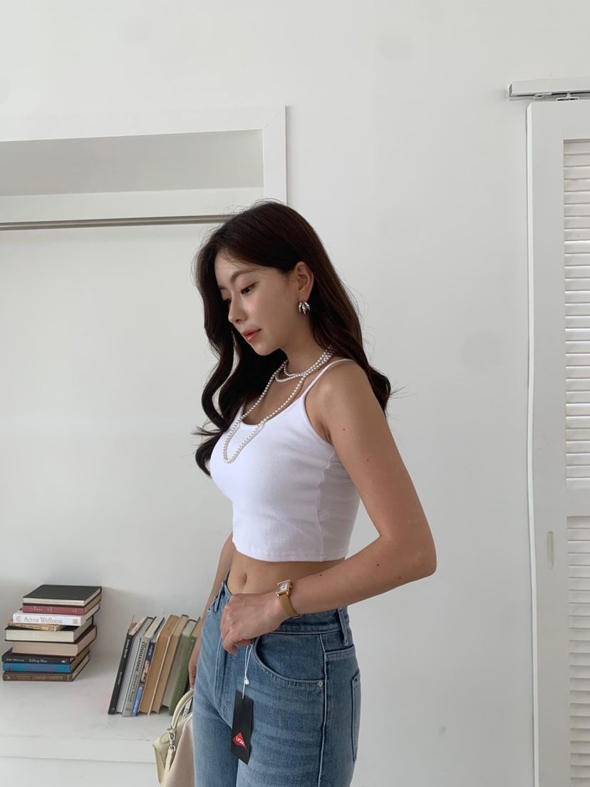 BANI BLUBH直郵韓國代購女裝新款人氣真品休閑24春夏吊帶背心BANI BLUSH吊帶/背心