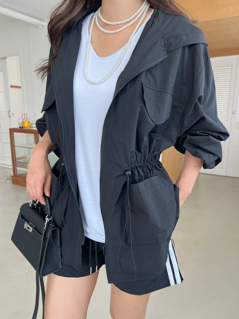 BANI BLUBH韓國直郵東大門代購女裝新款推薦時尚熱賣夾克拉鏈BANI BLUSH夾克