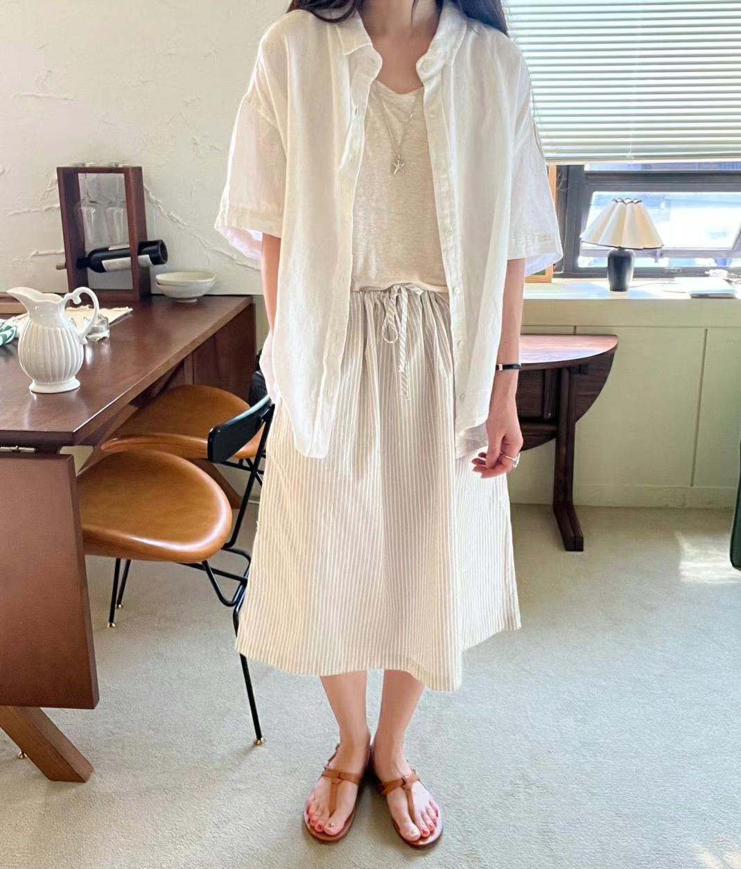 BOUNDARY韓國直郵東大門實拍女裝新品人氣推薦半身裙中短裙BOUNDARY半身裙/中短裙