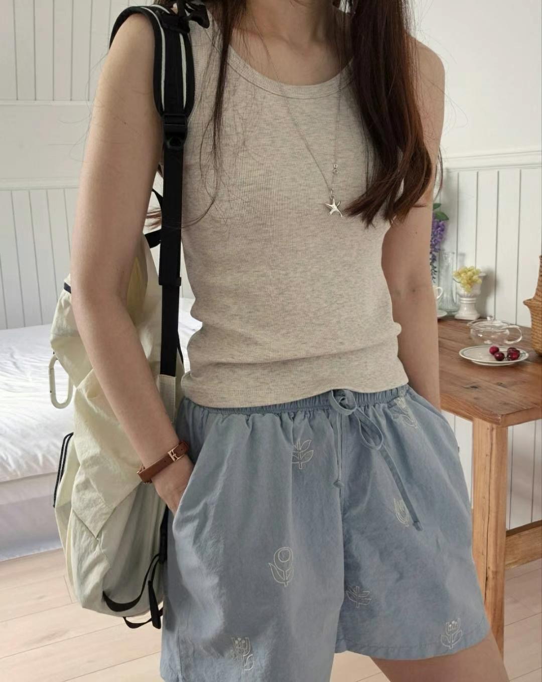 BOUNDARY直郵韓國代購女裝新品休閑職業時尚熱賣推薦吊帶背心BOUNDARY吊帶/背心圖色3