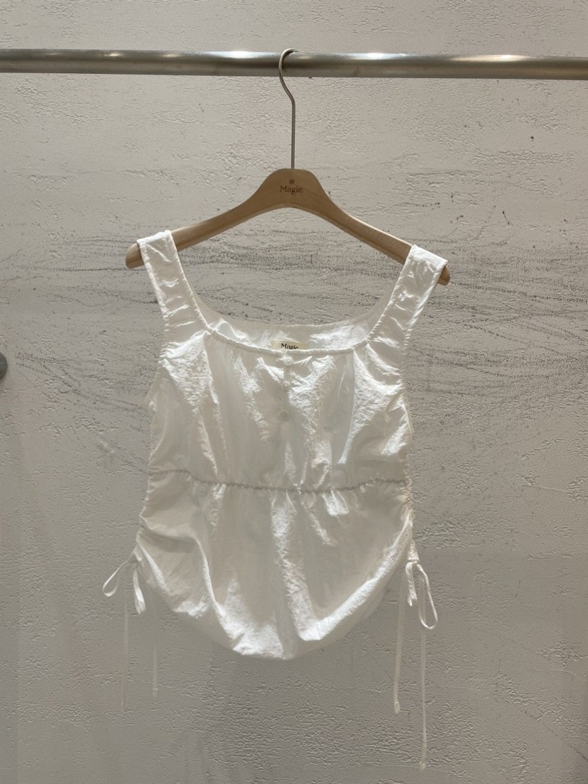 Magie韓國直郵東大門實拍女裝新品熱賣人氣休閑24春夏吊帶背心VI A吊帶/背心