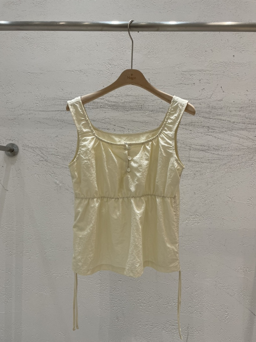 Magie韓國直郵東大門實拍女裝新品熱賣人氣休閑24春夏吊帶背心VI A吊帶/背心圖色2