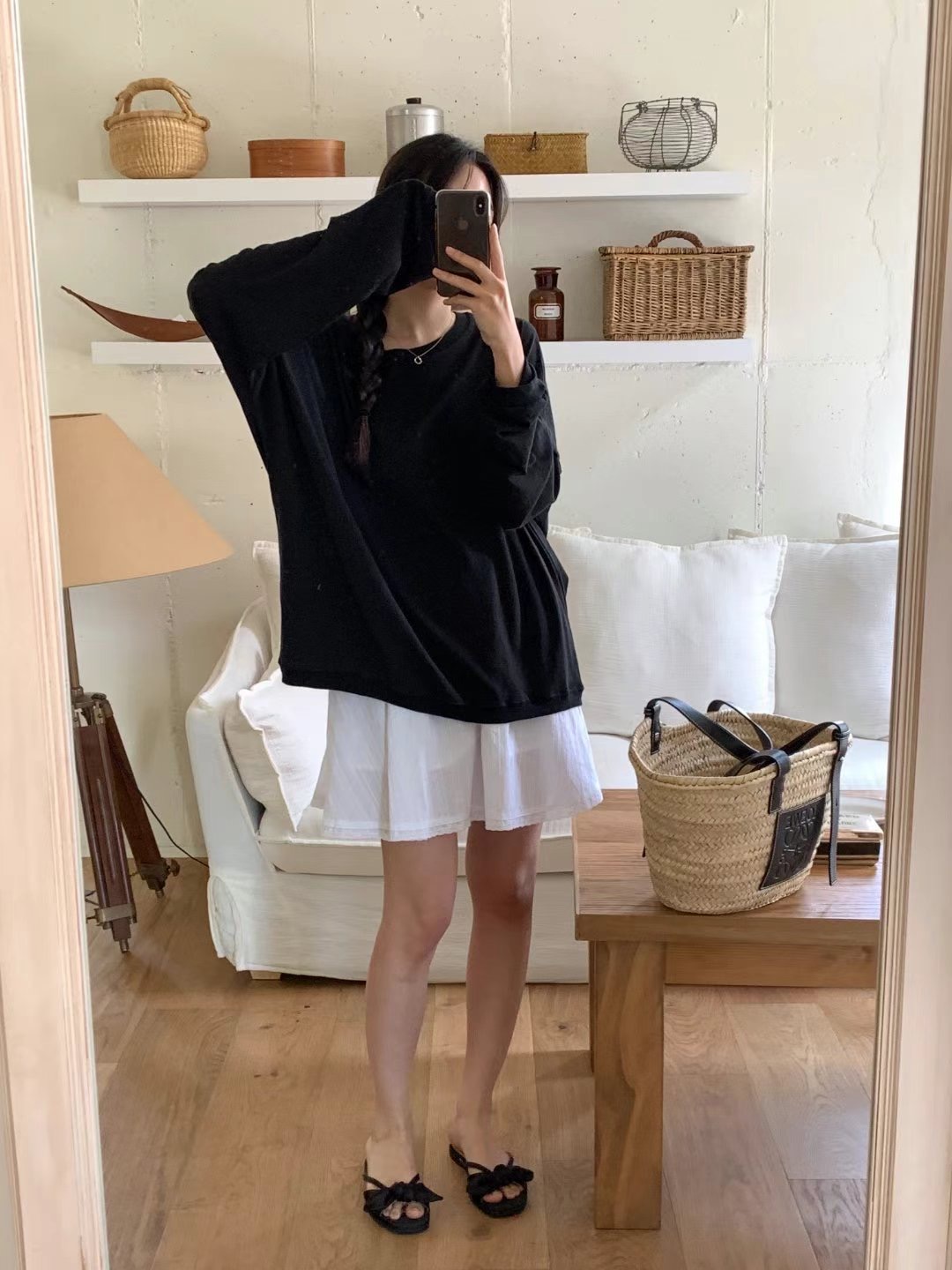 O SENSE-오센스-T韓國直郵東大門代購女裝新款24春夏長袖T恤LE VAIR長袖T恤圖色3