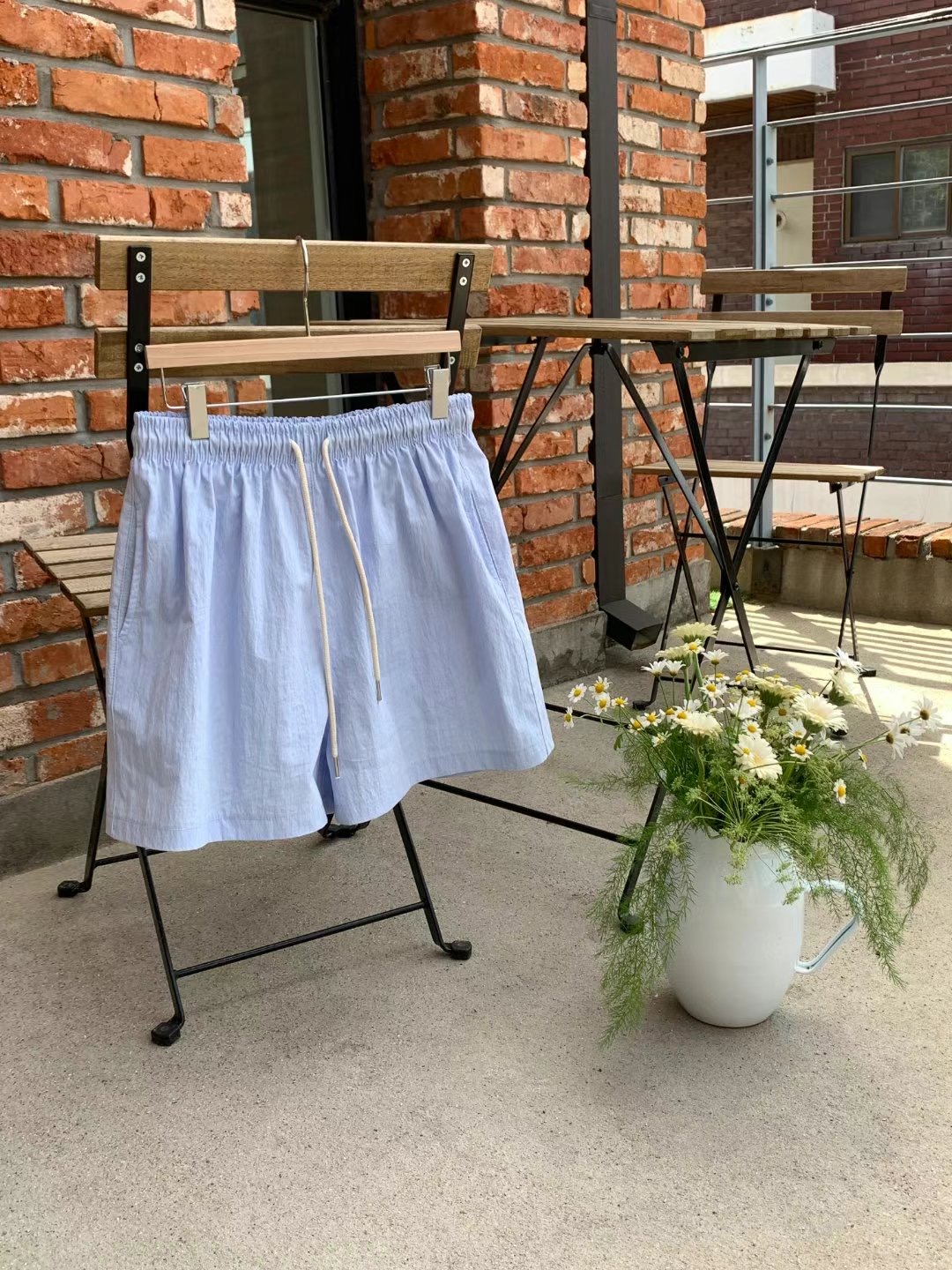 O SENSE-오센스-T韓國直郵東大門實拍女裝新款休閑熱賣短褲LE VAIR短褲圖色1