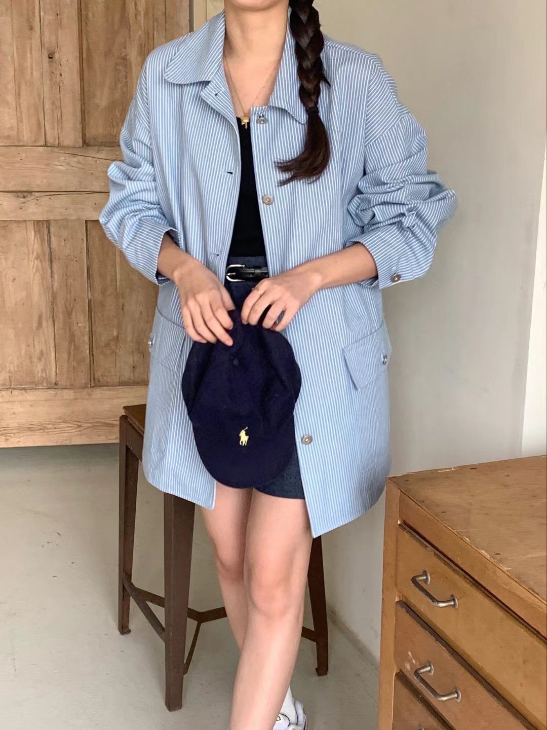 O SENSE-오센스-T韓國直郵東大門實拍女裝新款人氣職業夾克LE VAIR夾克