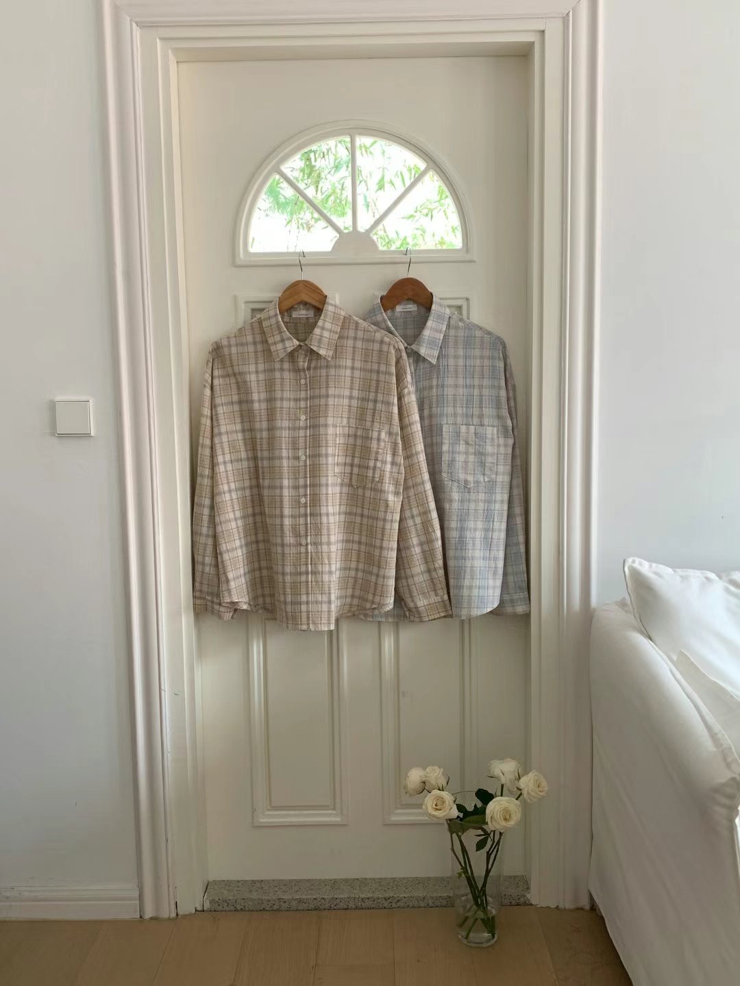 O SENSE-오센스-T韓國直郵東大門實拍女裝新品時尚襯衫蕾絲衫LE VAIR襯衫/蕾絲衫