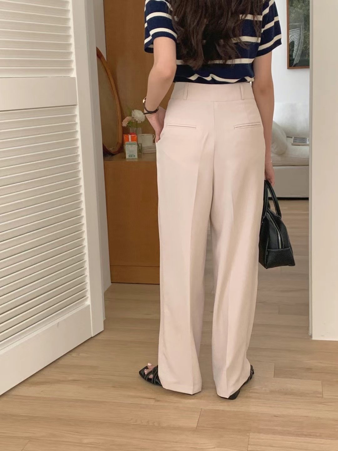 O SENSE-오센스-T直郵韓國代購女裝新款職業推薦正裝褲西褲LE VAIR正裝褲/西褲