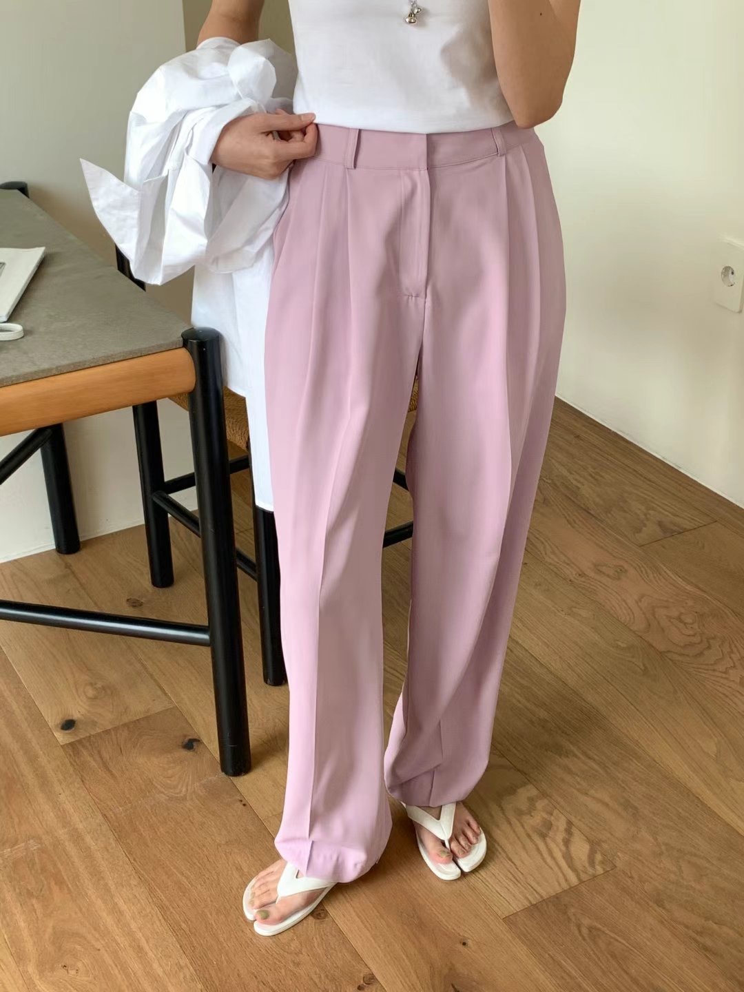 O SENSE-오센스-T直郵韓國代購女裝新款職業推薦正裝褲西褲LE VAIR正裝褲/西褲圖色3