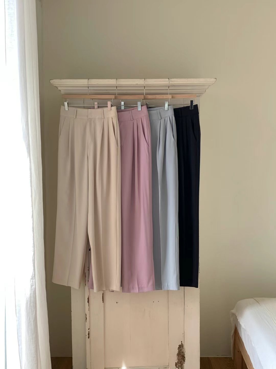 O SENSE-오센스-T直郵韓國代購女裝新款職業推薦正裝褲西褲LE VAIR正裝褲/西褲圖色4左四色