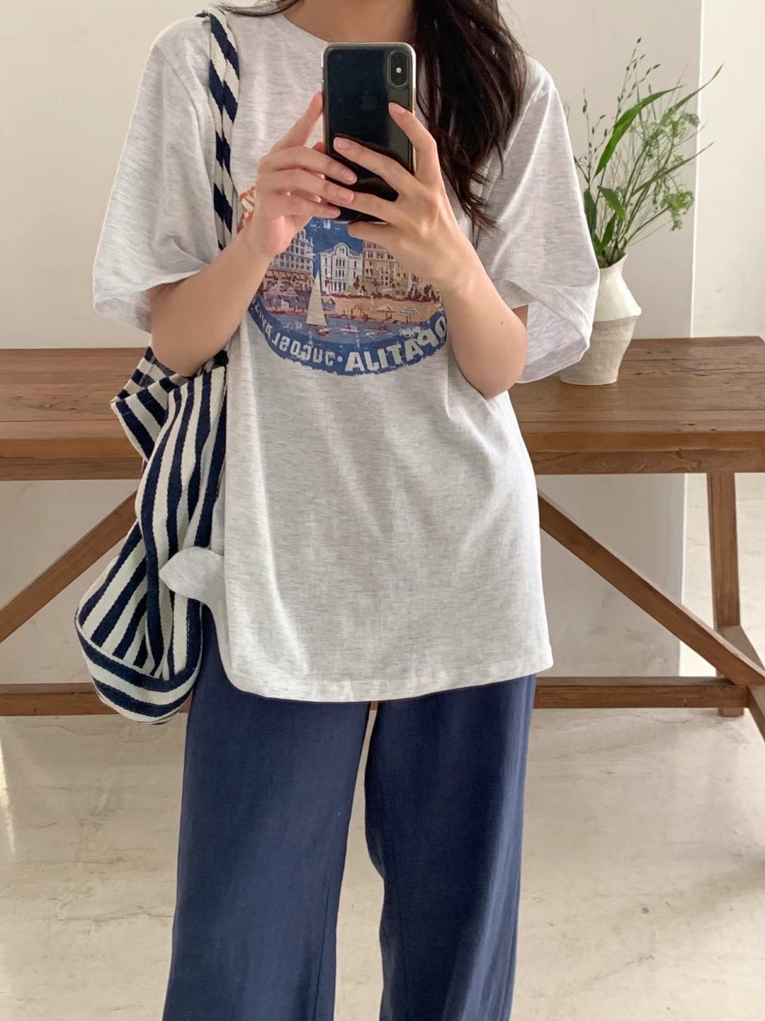 O SENSE-오센스-T韓國直郵東大門代購女裝新品推薦人氣T恤LE VAIRT恤